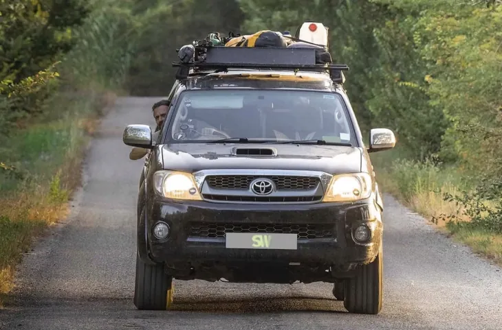 Unterwegs im Hilux